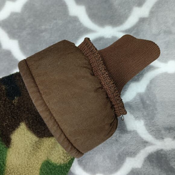 Cabelas Jacket Men Large Camouflage Woodland Gore-Tex Thinsulate Fleece USA - Picture 9 of 13